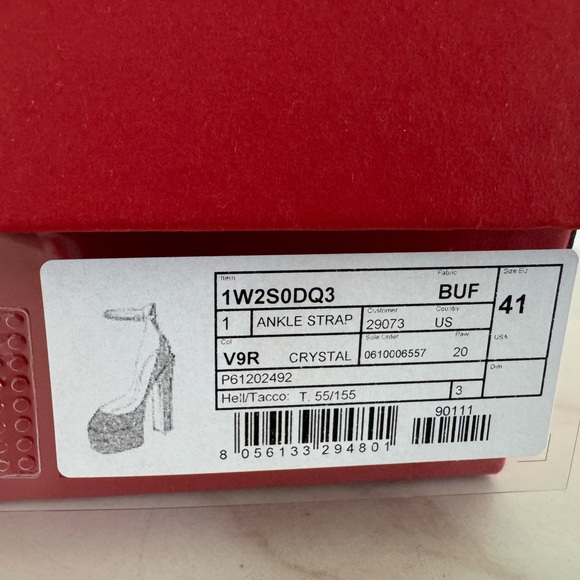 VALENTINO GARAVANI
Tan-Go Platform Pumps 155 New Box size IT 41 - Picture 7 of 16